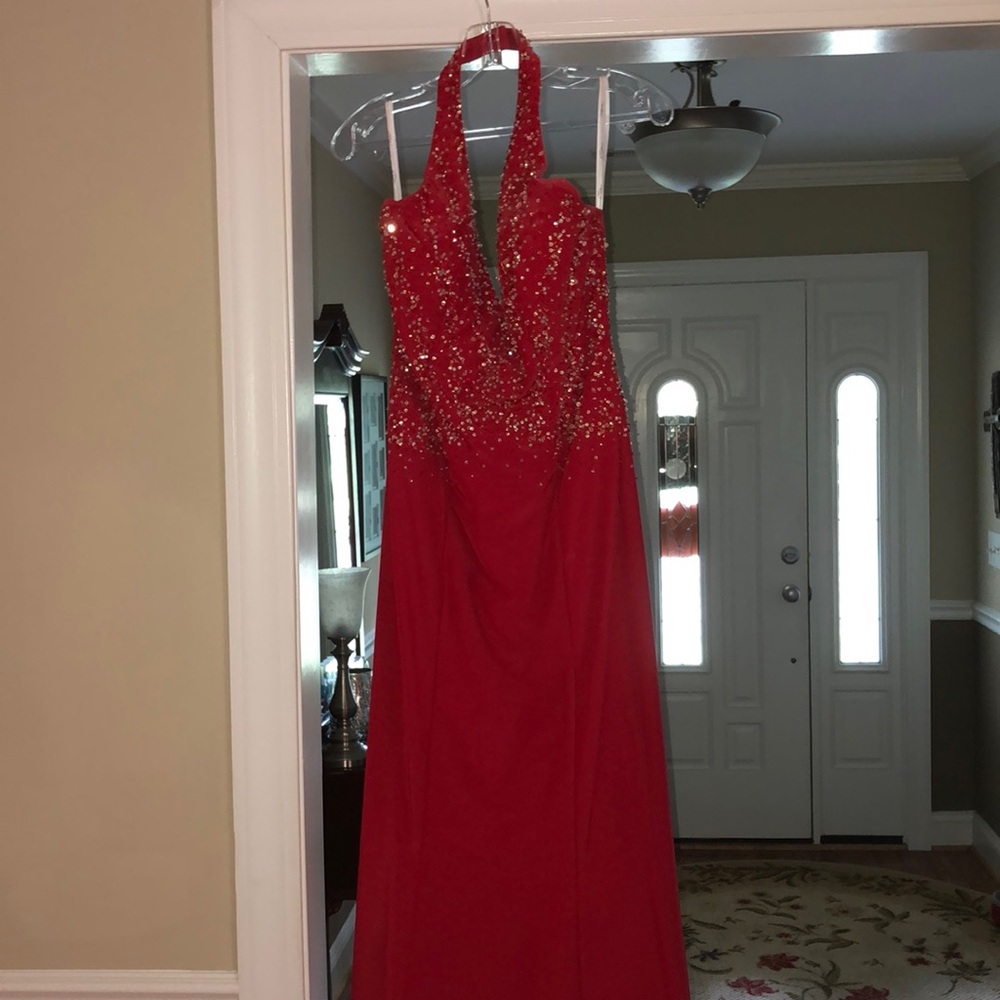 Red prom/pageant/dance dress